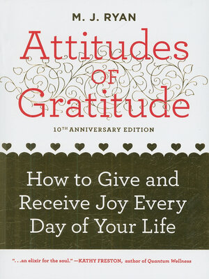 cover image of Attitudes of Gratitude